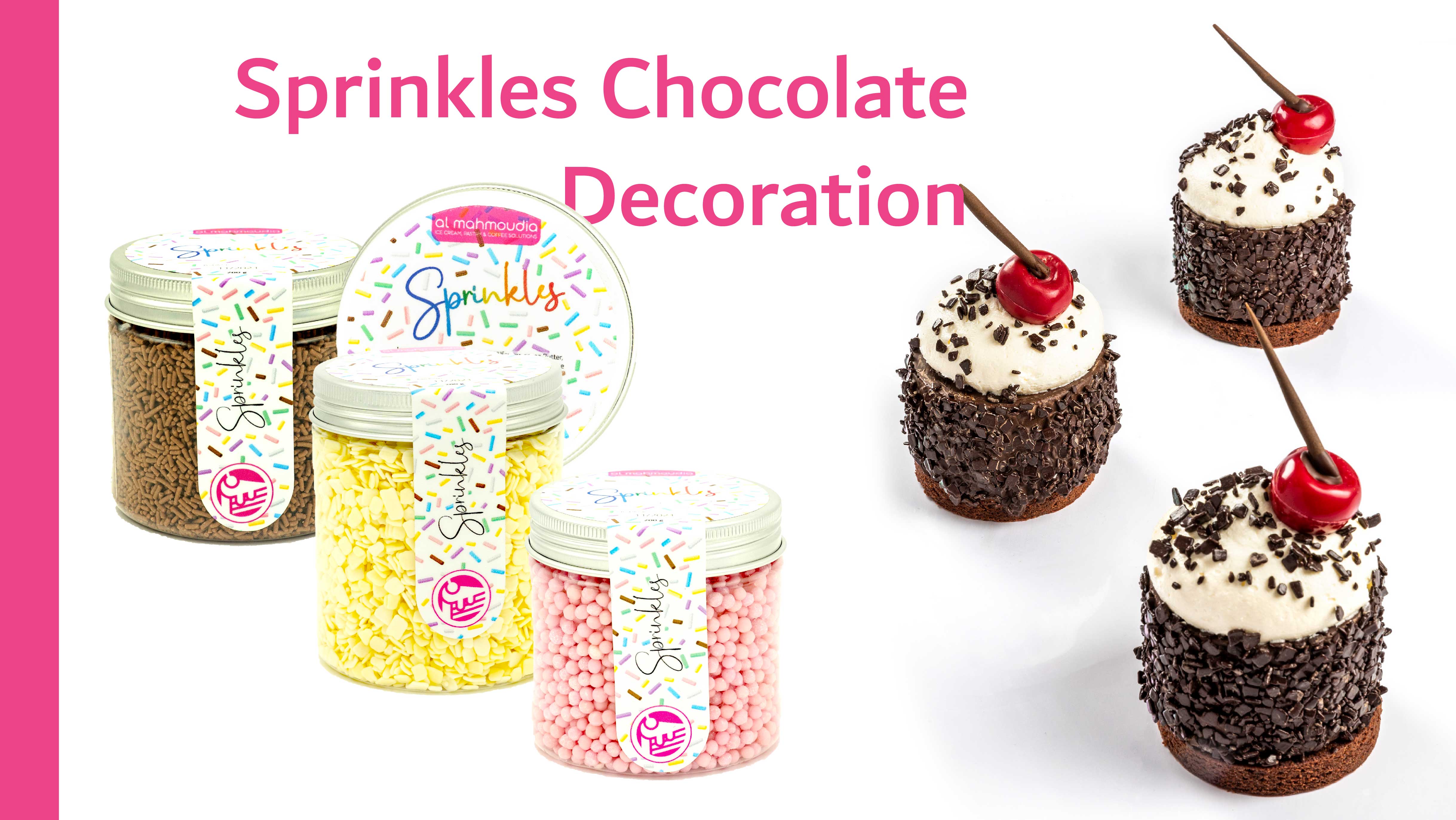 Sprinkles and Chocolate decoration