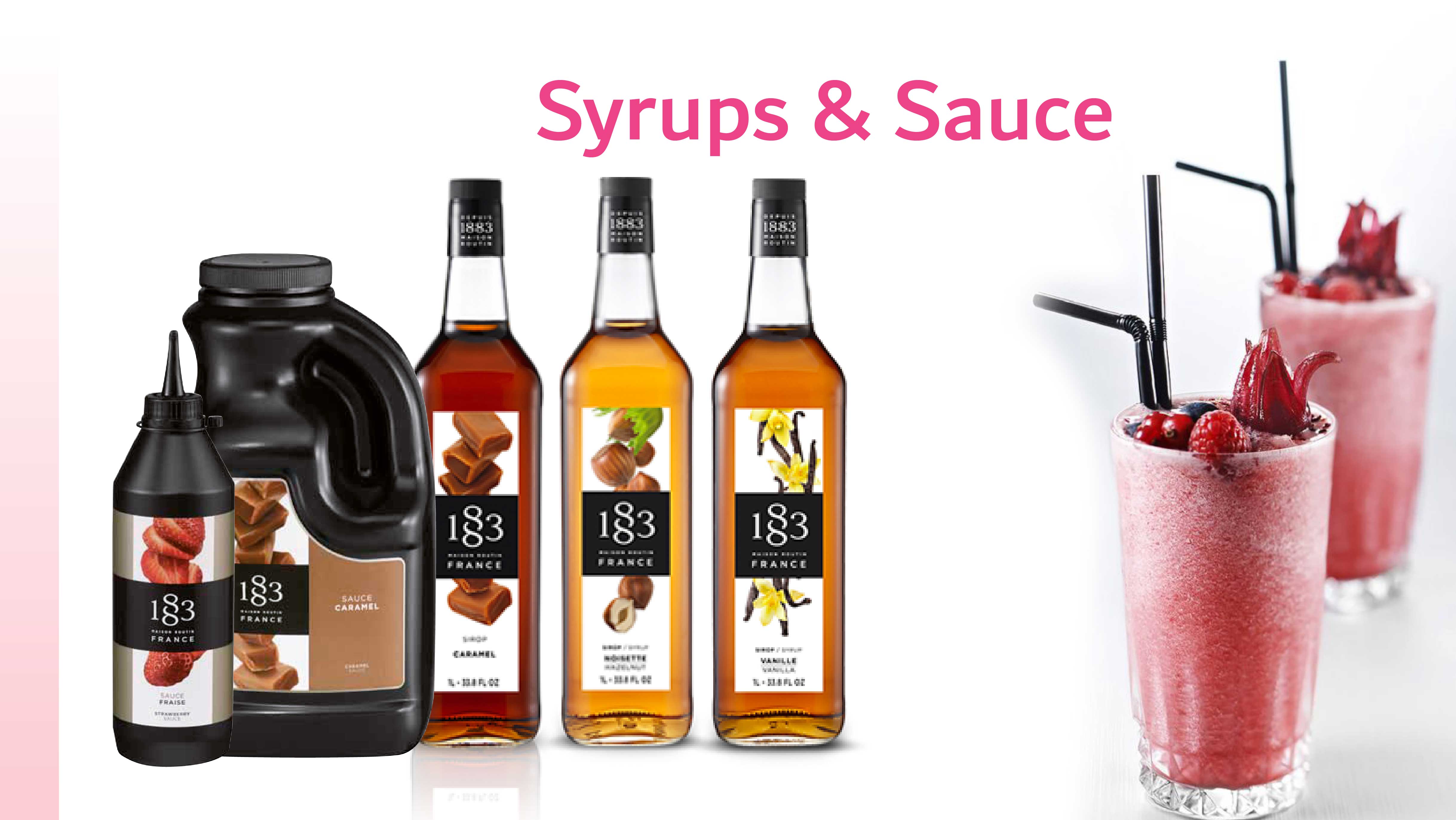  Syrups & Sauce