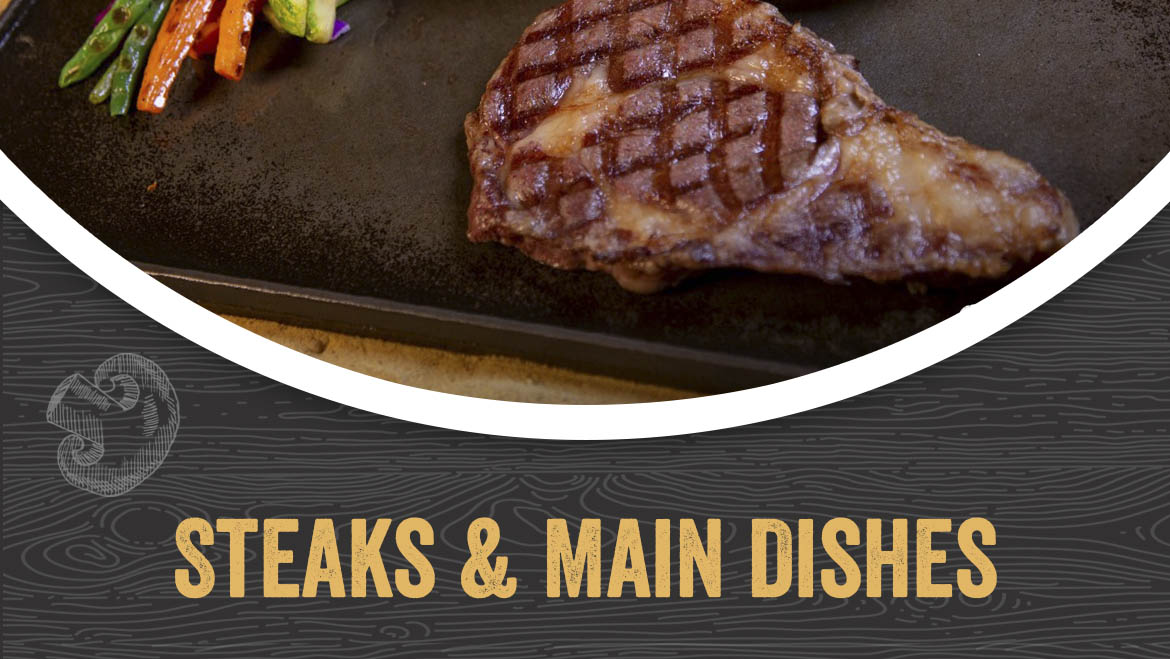Steaks & Main Dishes