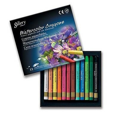 Gallery watercolor crayons - 12