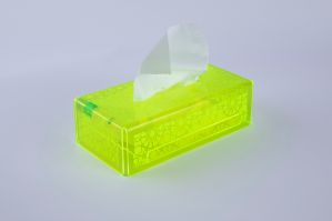 Tasmeem - Green tissue box