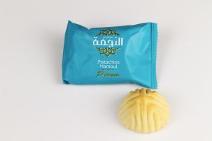 pistachio mamoul wrapped