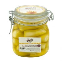  ALRAYHAN MEXICAN PEPPER FILLED  LABANEH IN OLIVE OIL JAR 1400 G