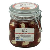  ALRAYHAN CHERRY PEPPER WITH LABANEH IN OLIVE OIL JAR 1400 G