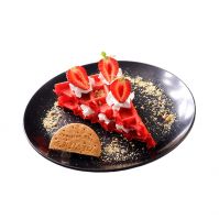 Cheesecake Waffle Strawberry