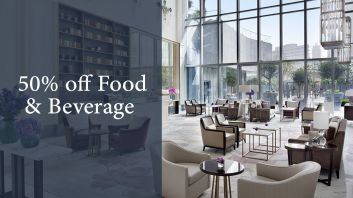 50% off food and beverages-The Address Boulevard