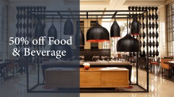 50% off food and beverages-Park Hyatt