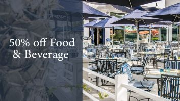 50% off food and beverages-Radisson Corniche