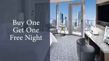 Buy one get one free night-The Address Dubai Mall