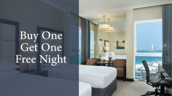 Buy one get one free night-Radisson Corniche