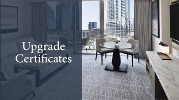 Upgrade certificates-The Address Dubai Mall