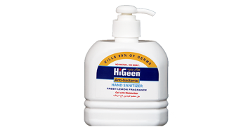 HiGeen Hand Sanitizer 500 ml - Fresh Lemon