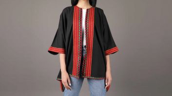 Karma - Embroidered Black Bedouin Short Abaya