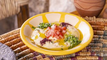 Hummus Khashoka Plate