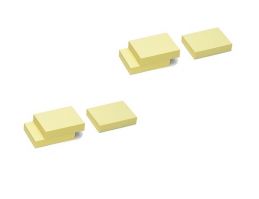 Sticky Notes , 5.1 * 7.5 cm , Pack of 12