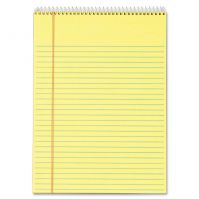 A4 Wire bound Note Pad Yellow