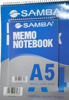Samba A4 notebooks with wire pack of 12