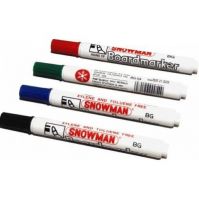 Snowman Whiteboard Markers Green