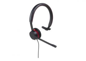 Avaya L129 Quick Disconnect Monaural Leather Headset 
