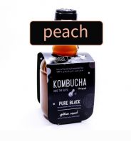 Peach Pure Black Kombucha (0.25 Ltr)