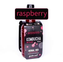 Raspberry Herbal Red Kombucha (0.5 Liter)