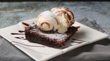 Brownies and Ice Cream