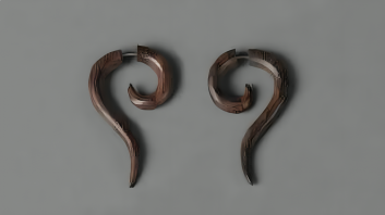 UniArt - Wooden Earrings1
